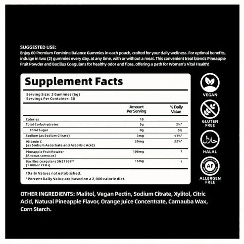 Premium Femimine Balance Gummies